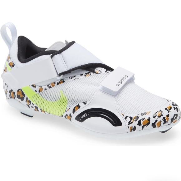 Nike SuperRep indoor cycling shoe leopard print womens size 7.5 NWOT/NWOB - Picture 1 of 9
